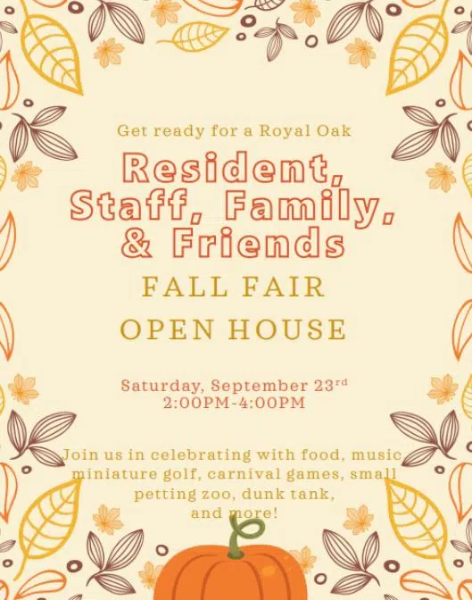 Community Spotlight Royal Oak Senior Living to host Fall Fair & Open