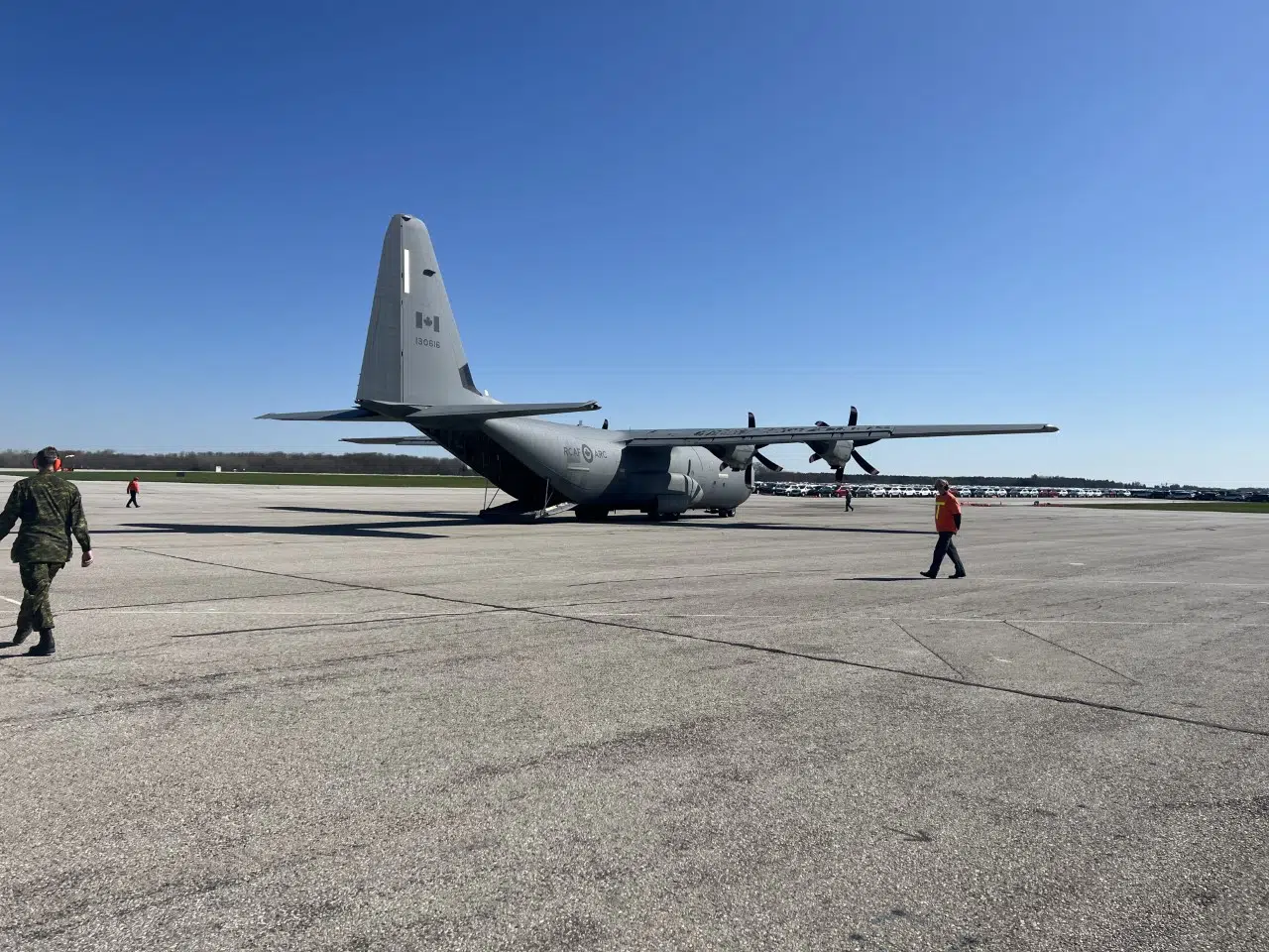 Strathroy Air Cadets go for a flight in a C-130 Hercules | 105.7 ...