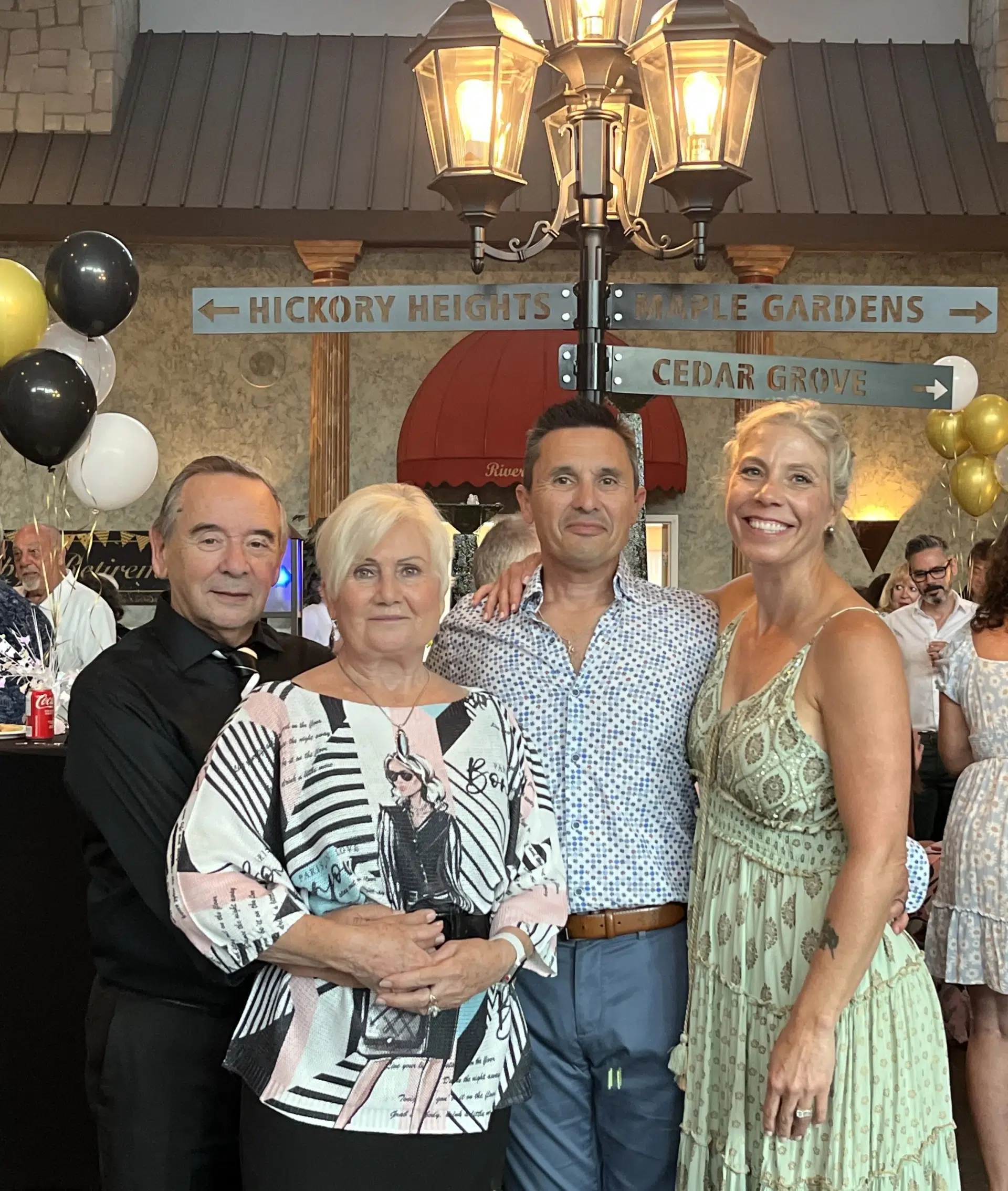 Sprucedale family says thank you and goodbye to Micallef family after