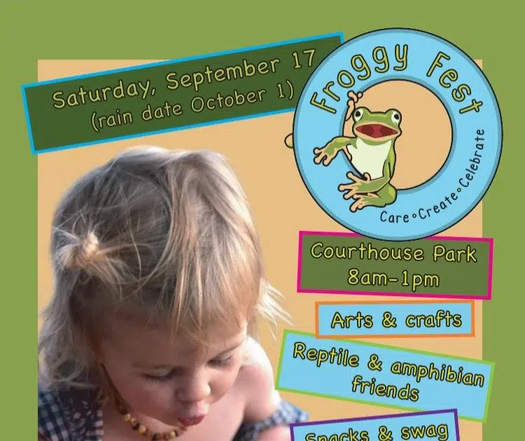 COMMUNITY SPOTLIGHT Froggy fest coming to Goderich this weekend 90.5