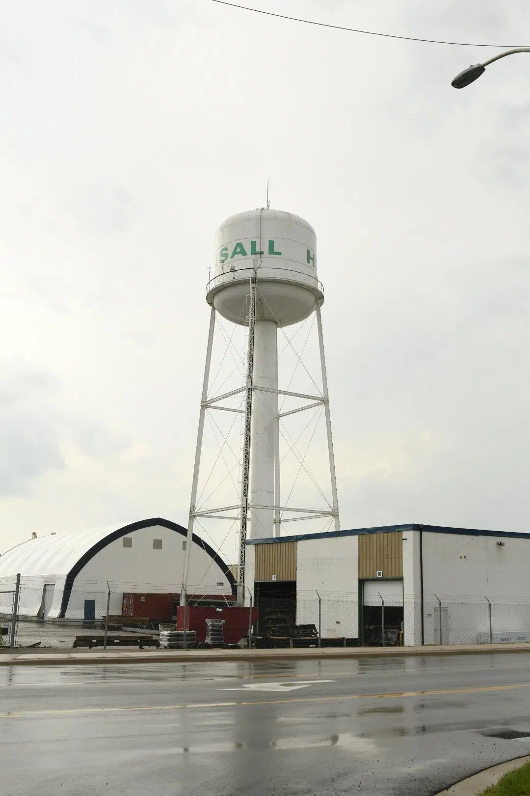 Construction Begins on the New Hensall Water Tower 90.5 Exeter Today