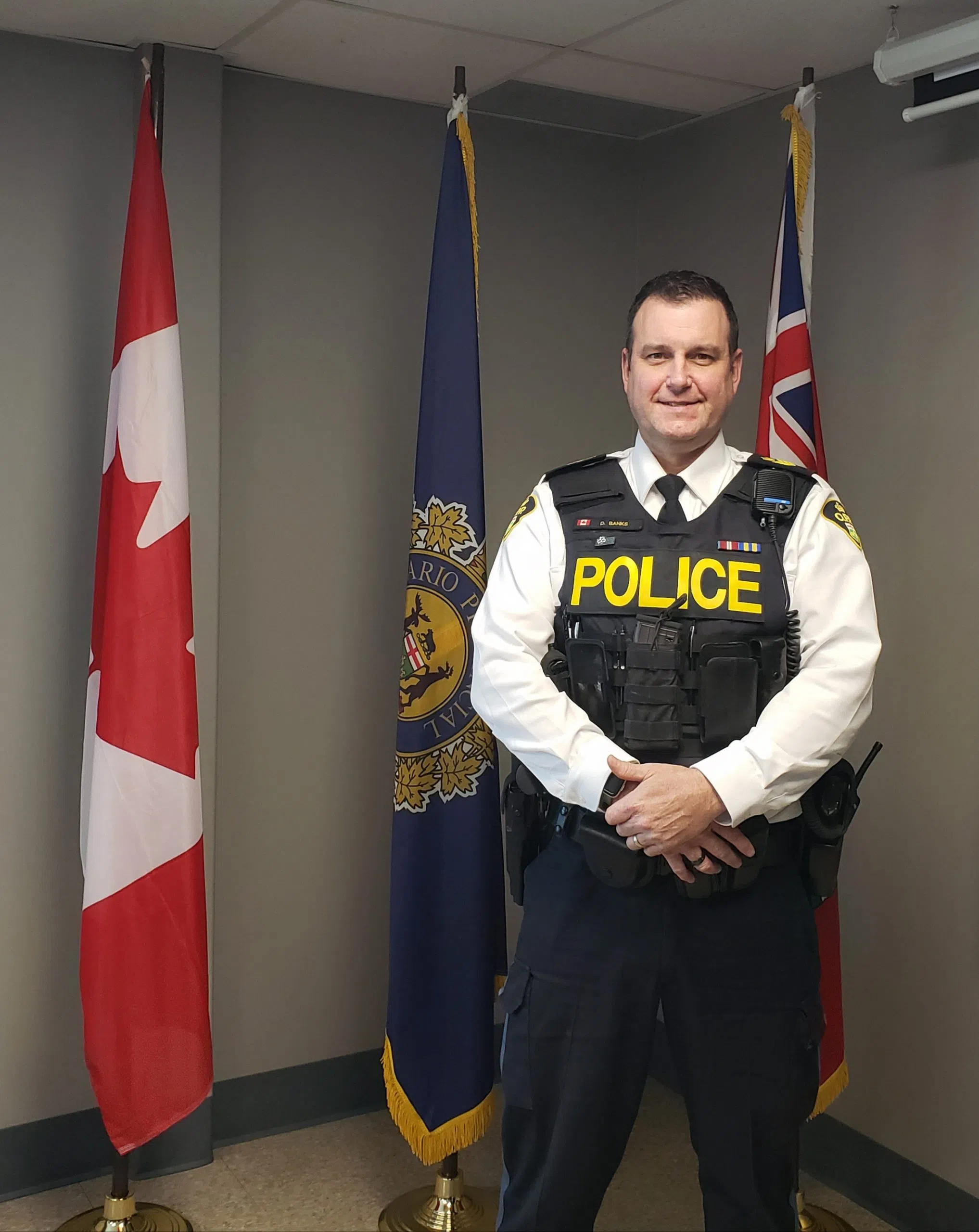 Dufferin OPP welcomes Staff Sergeant Derek Banks as Interim Operations Manager