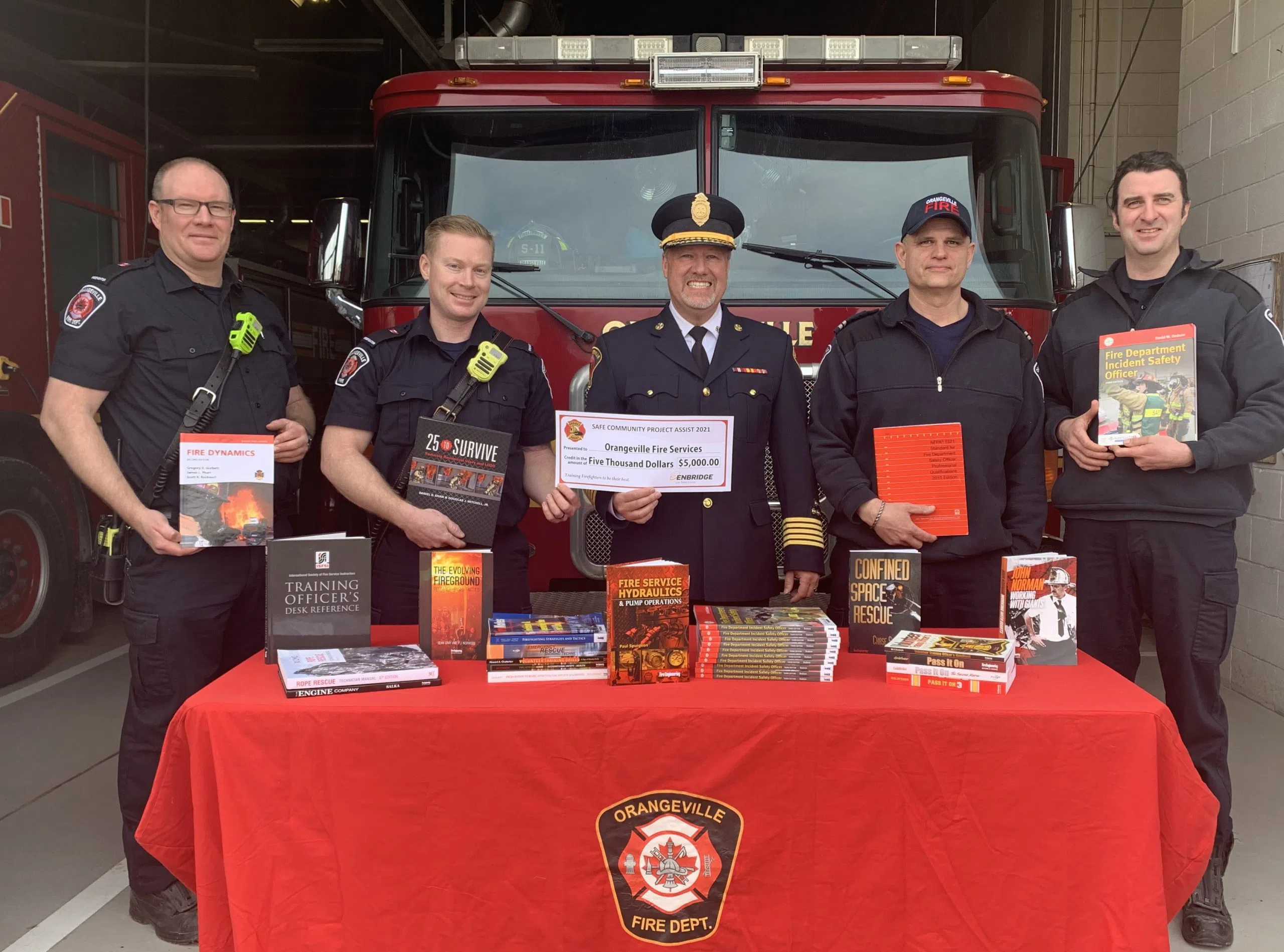 Safe Community Project Assist supports Orangeville firefighters