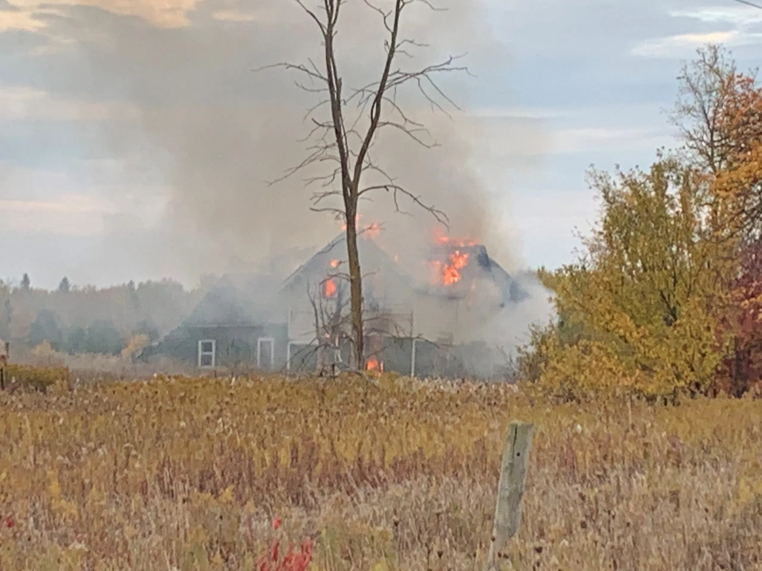 Amaranth House Fire Deemed Suspicious, OPP Looking for Witnesses