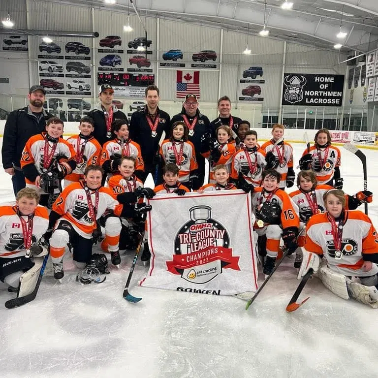 Orangeville Flyers Bring Home Some Hardware!