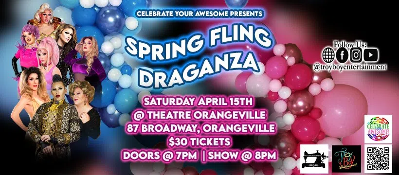 Spring Fling Draganza at the Orangeville Opera House!