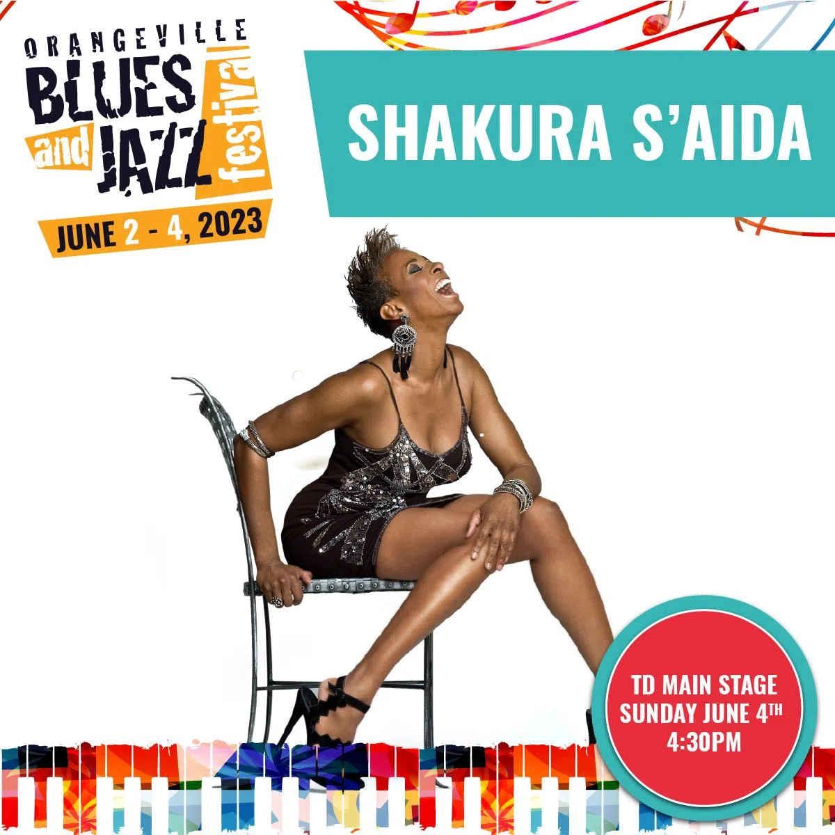 Shakura S’Aida coming to Orangeville Blues & Jazz Festival!