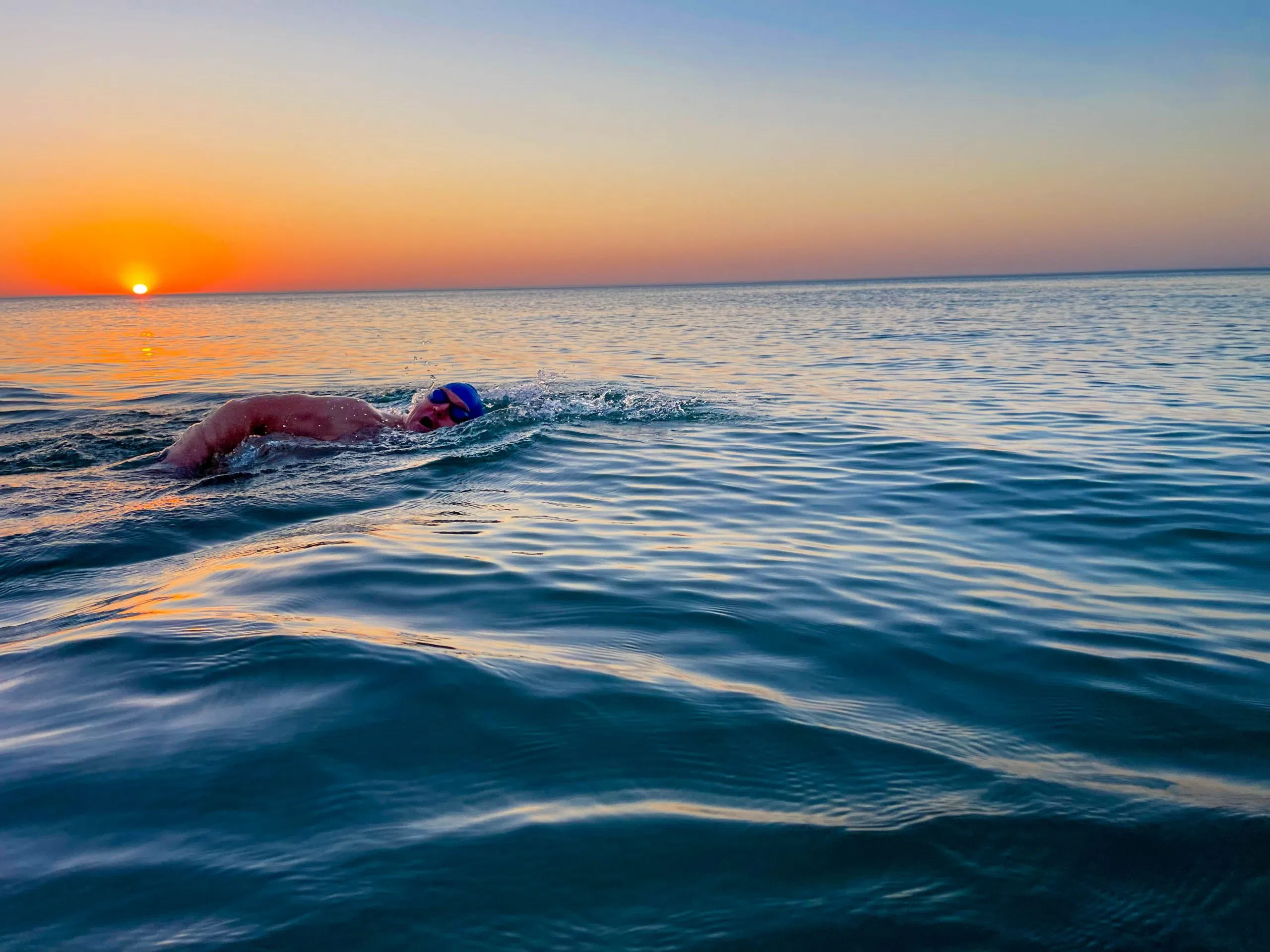 OPP Detective Sergeant Steve Coburn is the 3rd Canadian man in recorded history to swim an Ice Mile