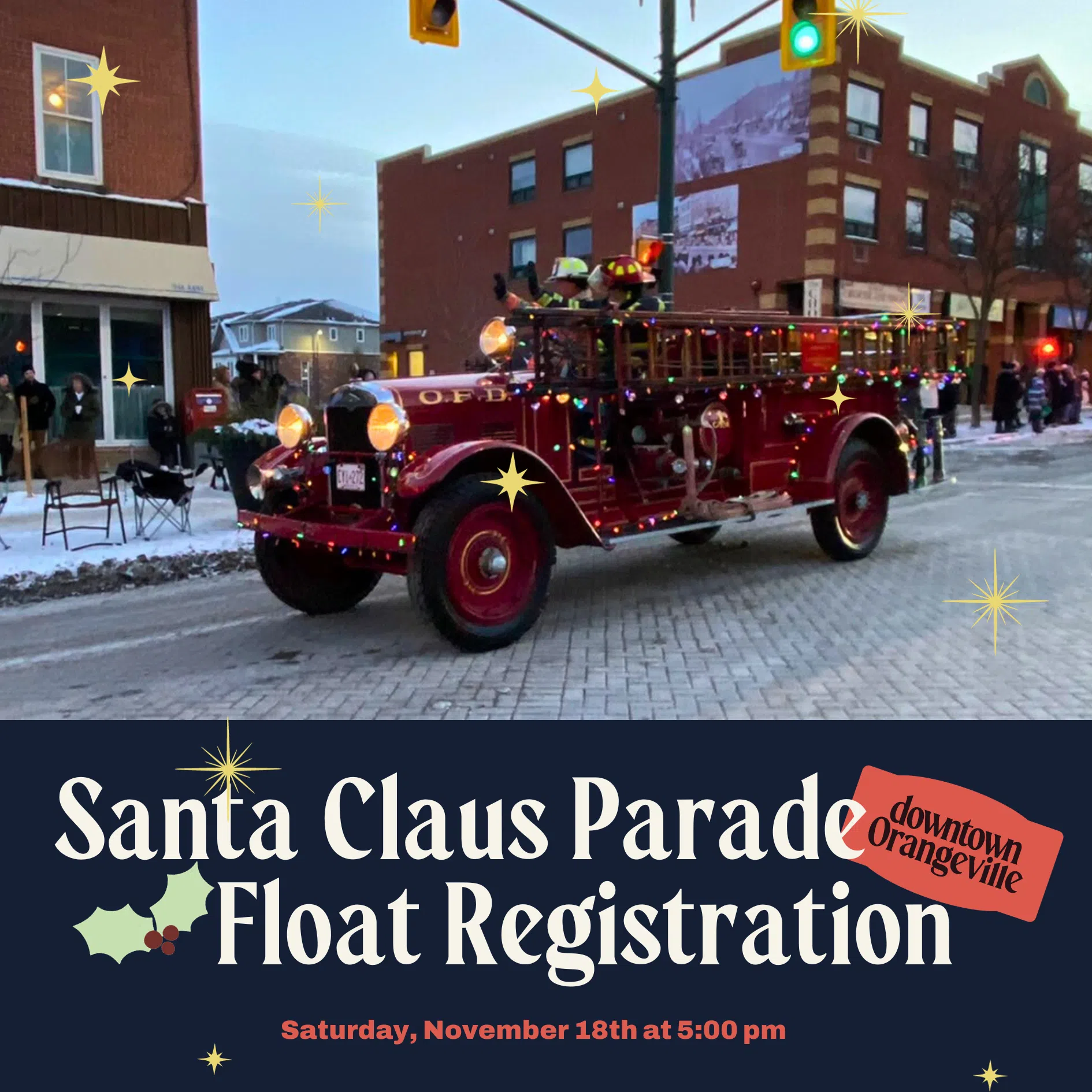 The Orangeville Santa Claus Parade is back!