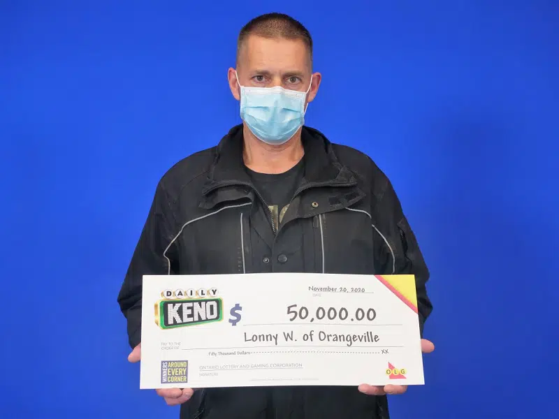 Orangeville man wins 60,000 in two Daily Keno draws FM101