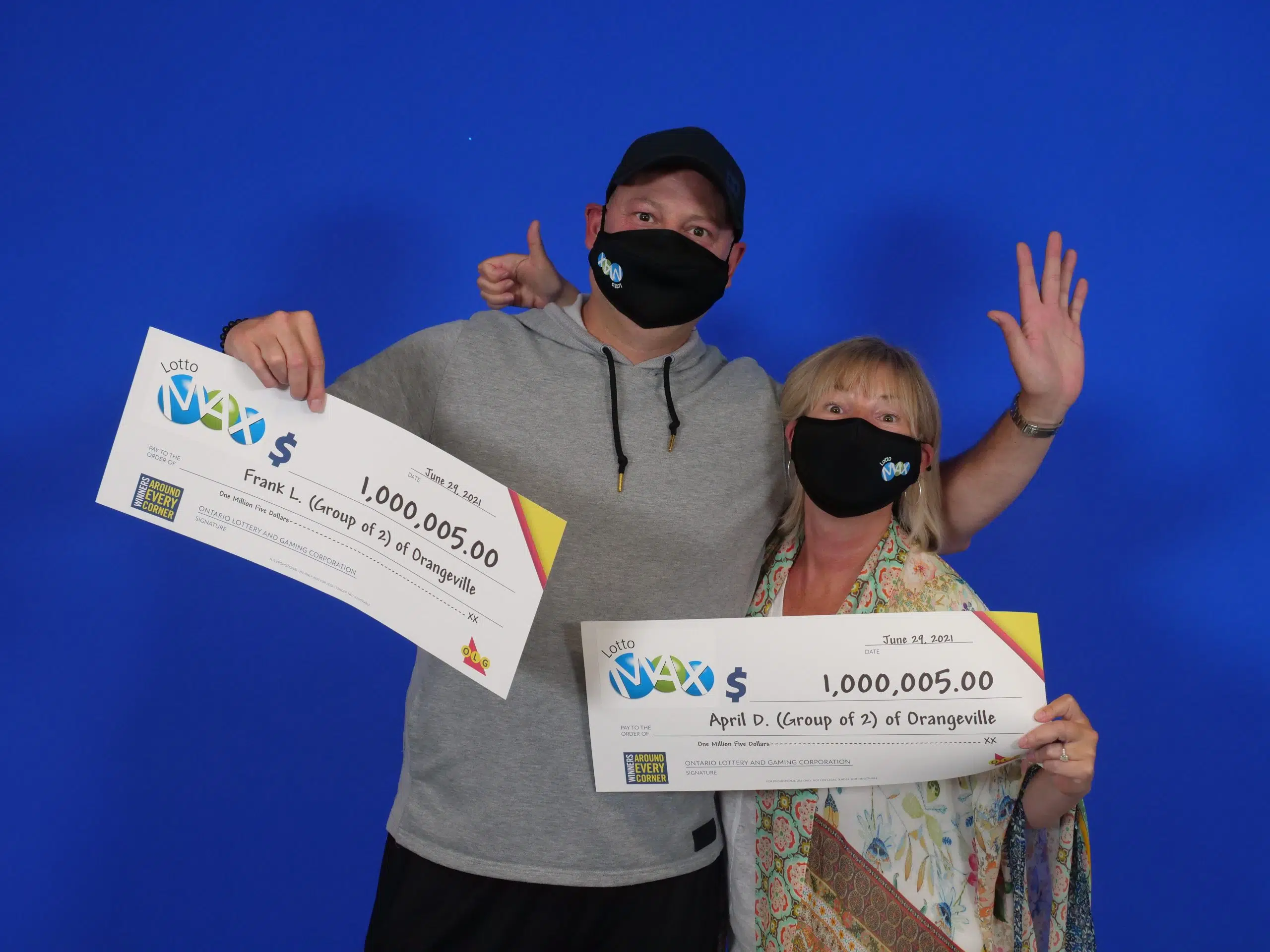 Orangeville brother and sister duo win twice on Lotto Max Maxmillions | 101.5 Orangeville Today