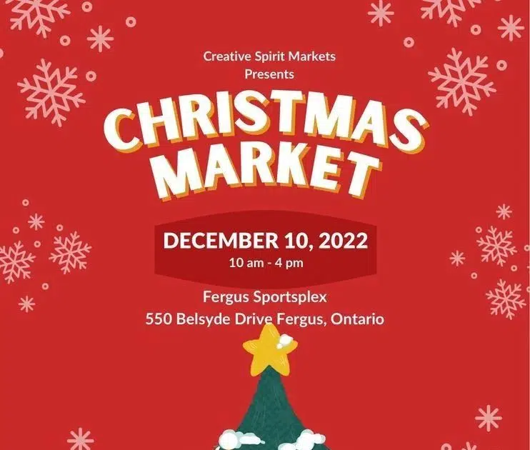 Christmas Market Returns to Fergus This Weekend! FM101 Orangeville Today