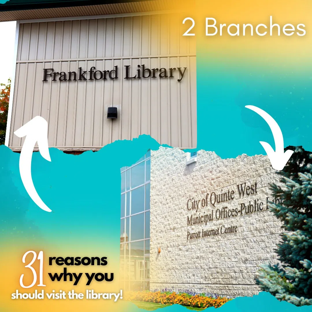 Quinte West hosts special activities for library month Brighton Today.ca
