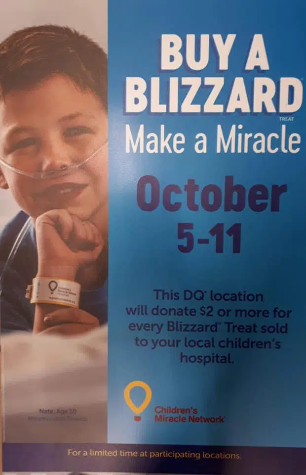 DQ Miracle Treat Day goes virtual Brighton Today.ca
