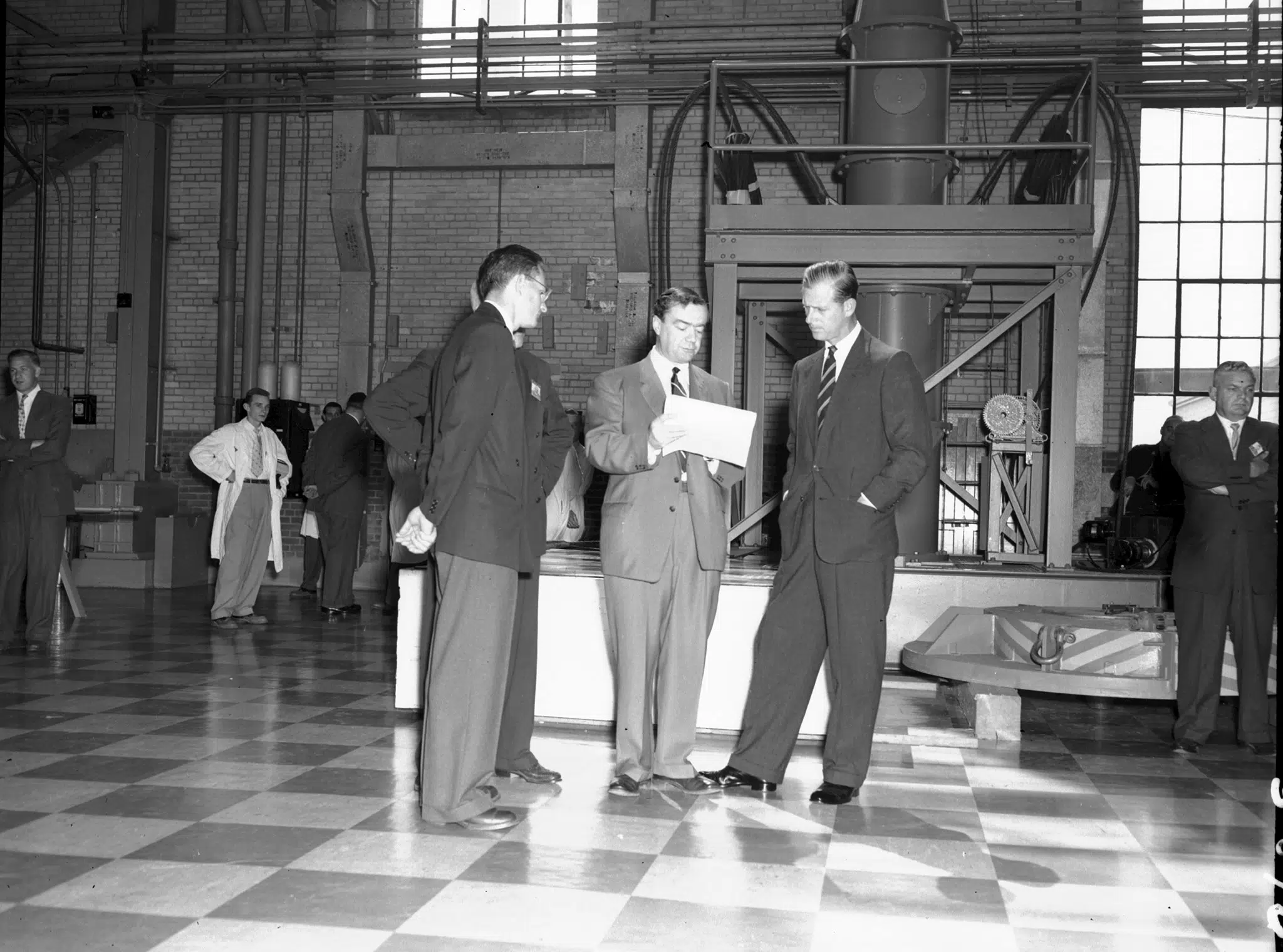 CNL remembering tour to Chalk River Labs from the late Prince Philip