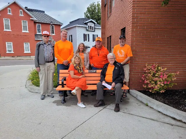 Arnprior raises flag, unveils reflective bench in honour of Truth and Reconciliation