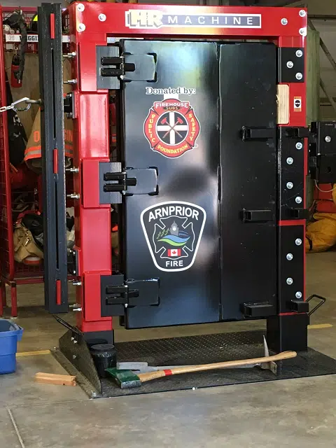 Arnprior Fire Department shows off new training equipment