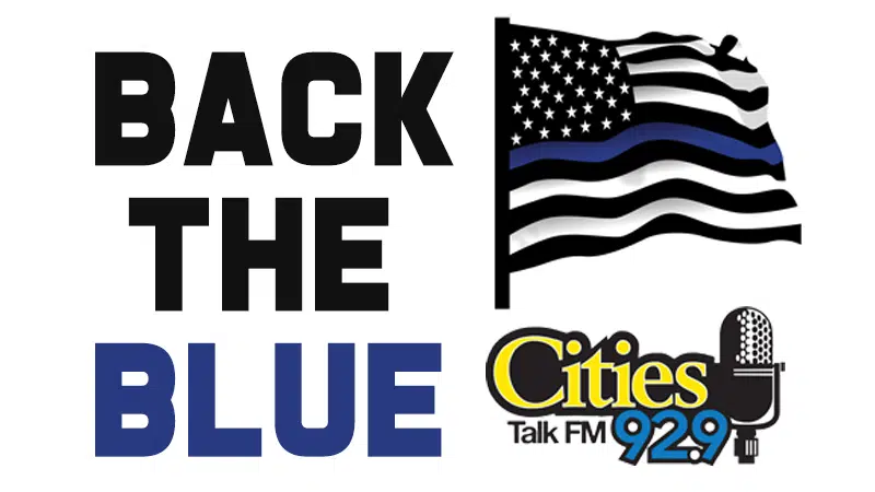 SUPPORT LOCAL LAW ENFORCEMENT WITH A BACK THE BLUE YARD SIGN!