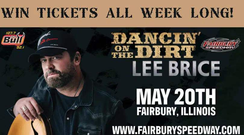 Win tickets to see Lee Brice at Fairbury Speedway's Dancin' on the Dirt! |   The Bull