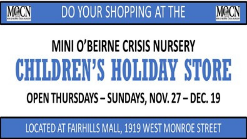 Children's Holiday Store Opens to Support Mini O'Beirne Crisis Nursery | WMAY - Vimarsana News