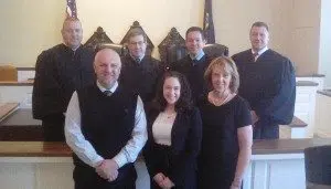 Row office and judge swearing in