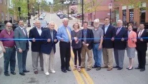 Streetscape Ribbon Cutting