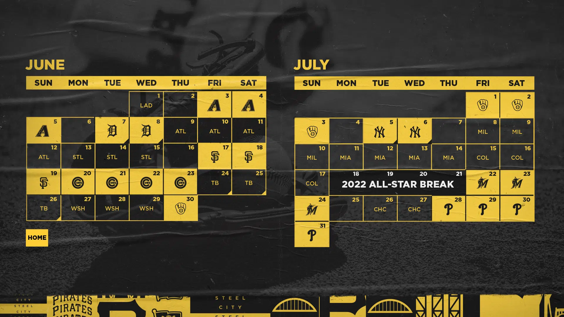 Pittsburgh Pirates Schedule 2022 Printable Customize And Print