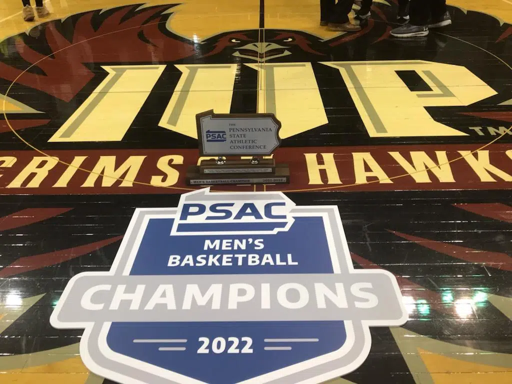 IUP MEN’S BASKETBALL TEAM WINS THIRD STRAIGHT PSAC TITLE Indiana's