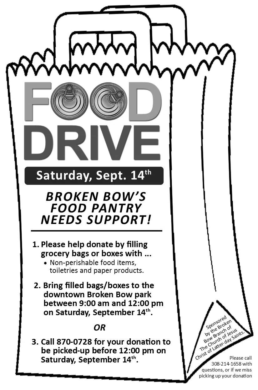 Food Drive Saturday For Broken Bow Food Pantry Kbear Country