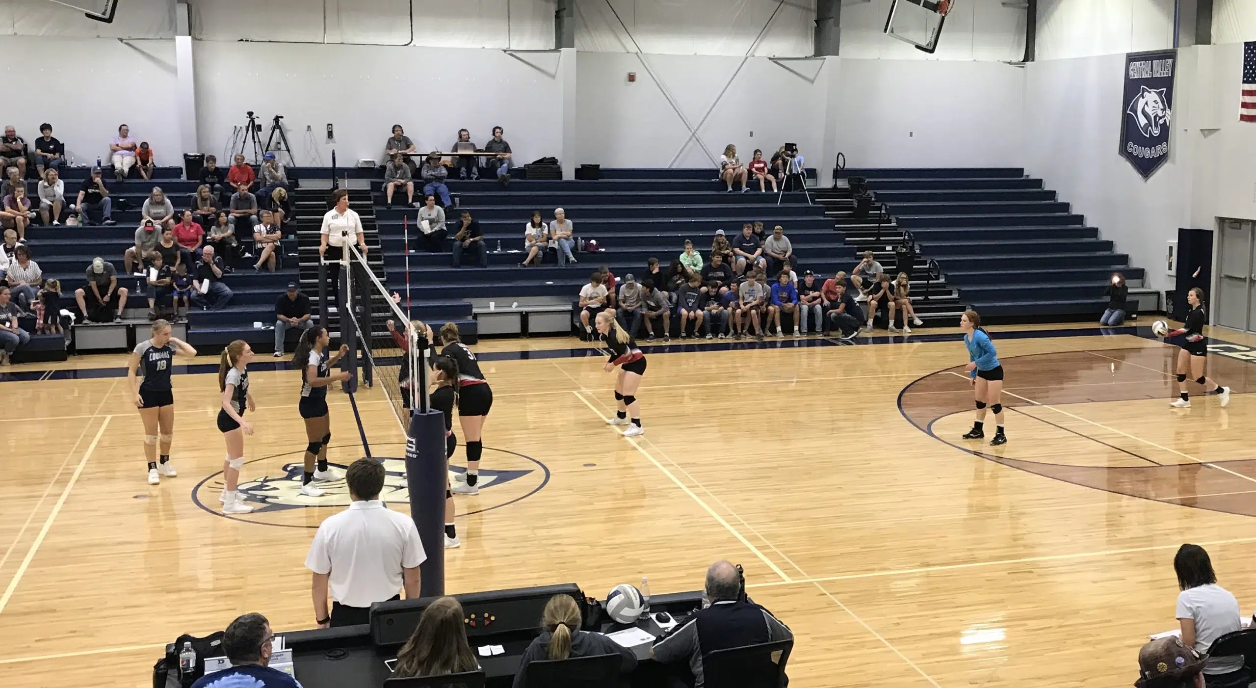 Arcadia/Loup City volleyball takes down Central Valley | Kbear Country