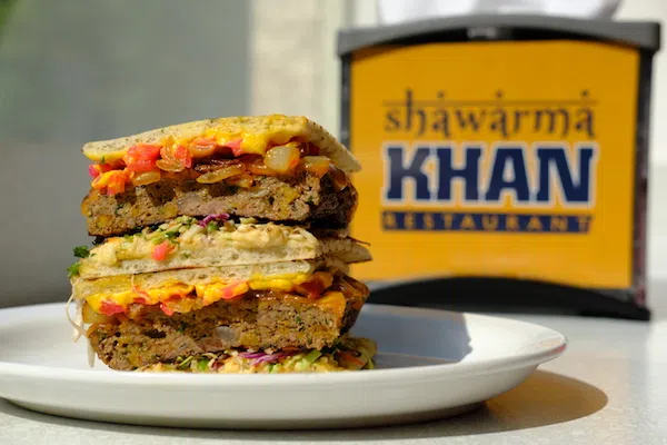 Shawarma Khan Burger