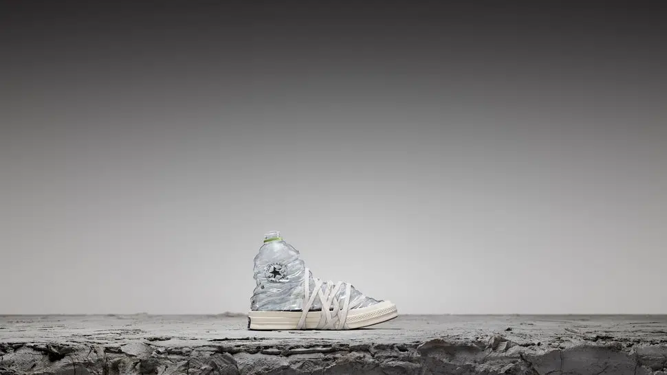 converse recycled plastic shoes