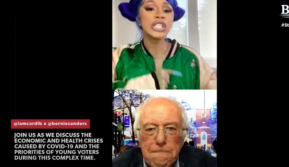 Watch: Cardi B Interview Bernie Sanders | ENERGY 106