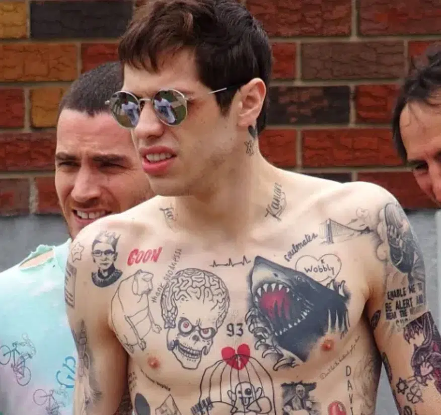 Pete Davidson is having his tattoos removed