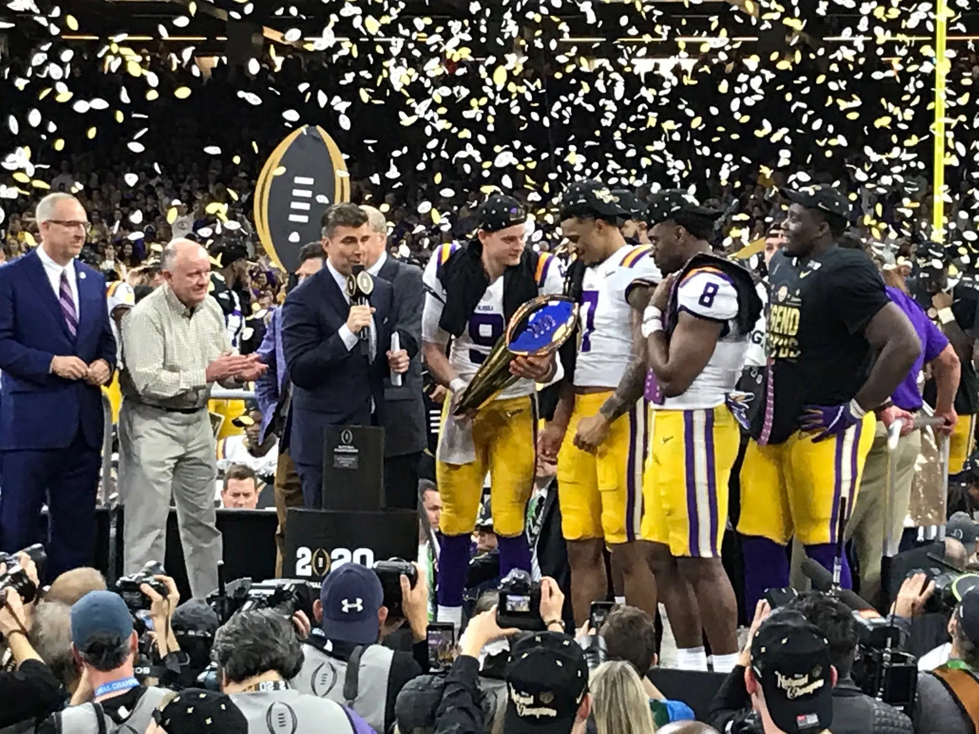 LSU is national champs a perfect 15-0! | louisianaradionetwork.com