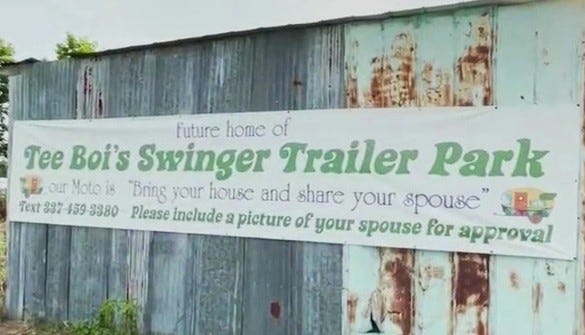 Advertisement for a swinger trailer park in Louisiana goes viral - Vimarsana News