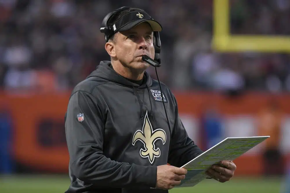 Sean Payton steps down as coach of the New Orleans Saints