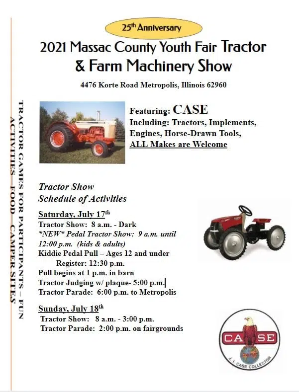 Massac County Youth Fair Tractor