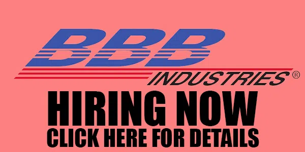 Feature: https://www.countrygiant.com/bbb-industries-now-hiring/