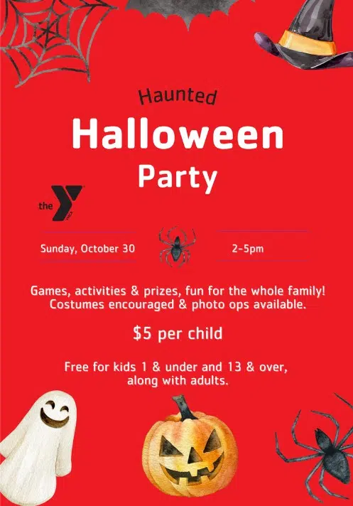 YMCA HALLOWEEN PARTY MOJO 107.5 YMCA HALLOWEEN PARTY MOJO 107.5