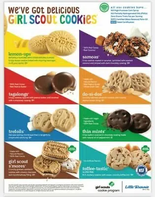 The cookies are here! Local Girl Scouts kick off their annual cookie ...