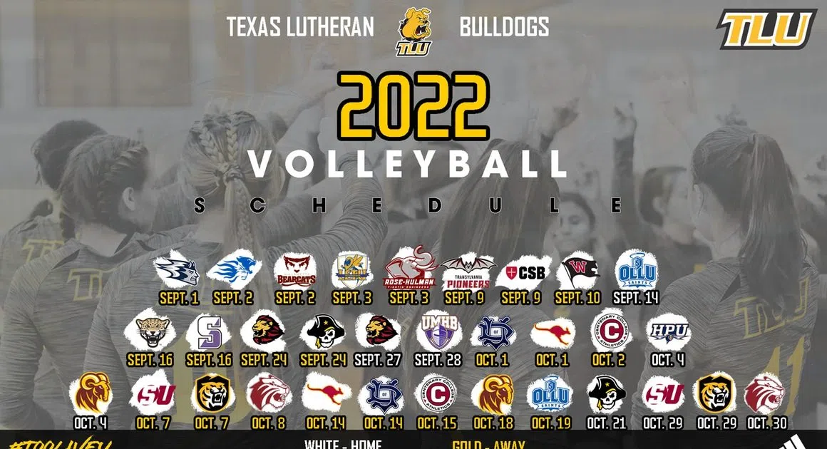 TLU Volleyball Releases 2022 Schedule Seguin Today