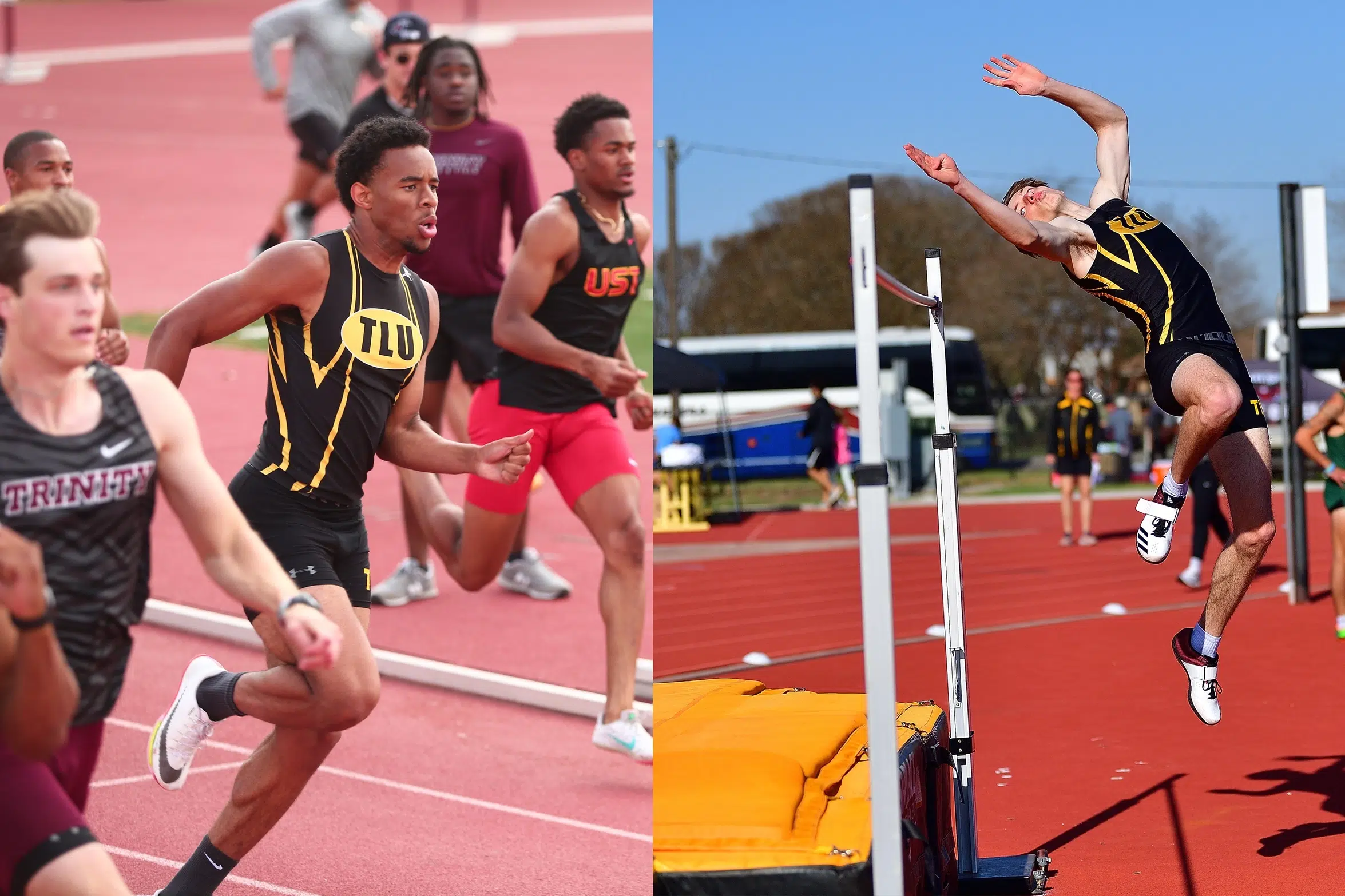 TLU MEN’S INDOOR TRACK AND FIELD — Jefferson and Seguin Grad Twitero to