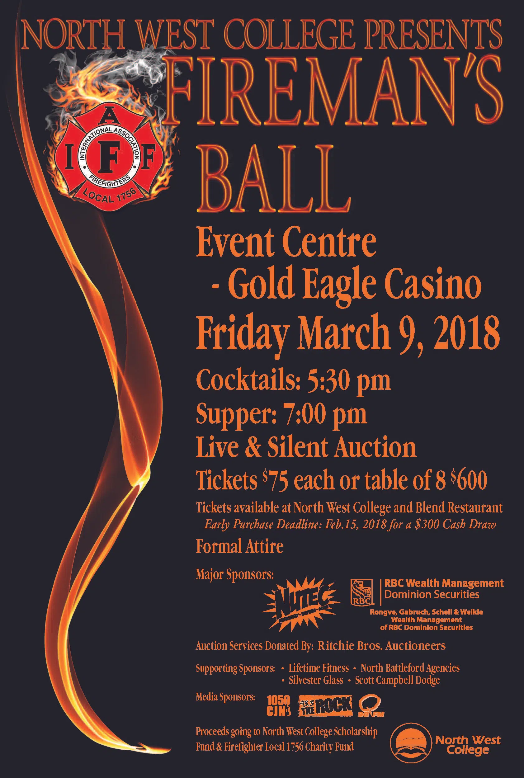 North West College Fireman`s Ball battlefordsNOW