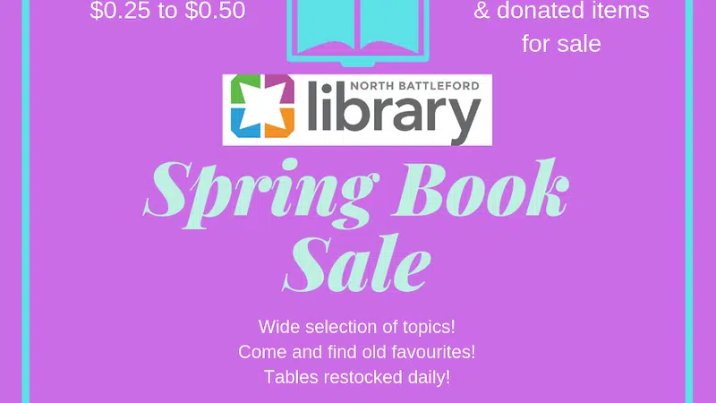 Library Spring Book Sale | battlefordsNOW