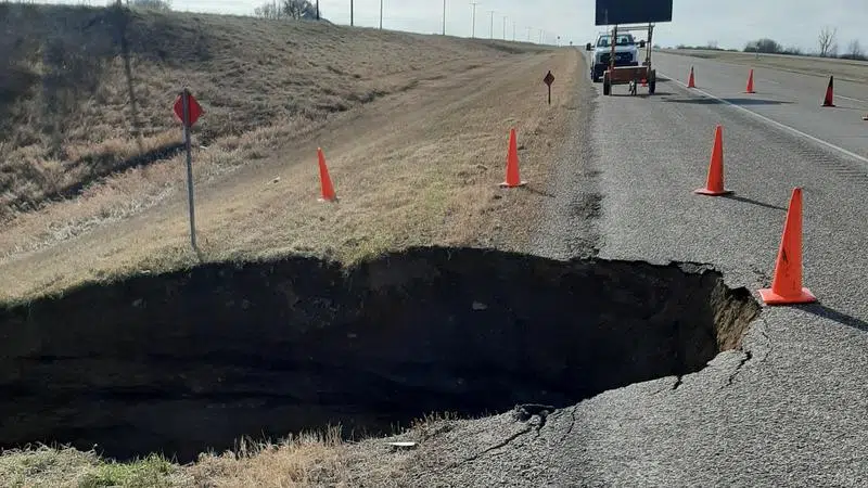 Drivers advised to watch for crews working on culvert, sinkhole repairs ...