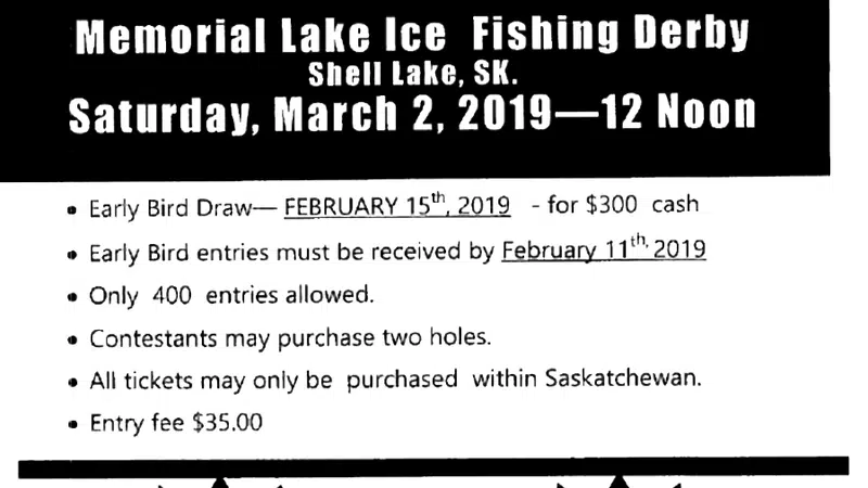 Memorial Lake Fishing Derby | meadowlakeNOW