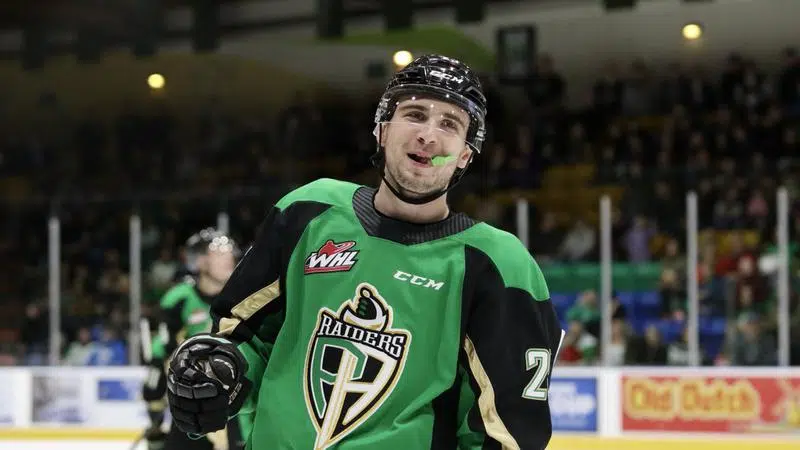 2019-20 Prince Albert Raiders (WHL) Ilya Usau