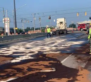 Diesel spill closes part of U.S. 50 in Seymour