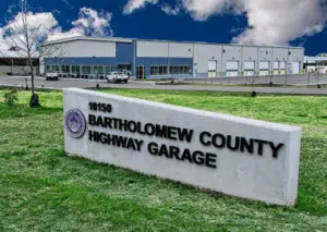 Part of 25th Street is down to one lane Thursday